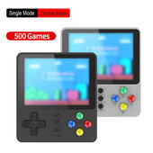 Nova retro ručna konzola za videoigre, 3-inčni LCD zaslon u boji, prijenosni mini 8-bitni player s 500 igrica, rođendanski darovi