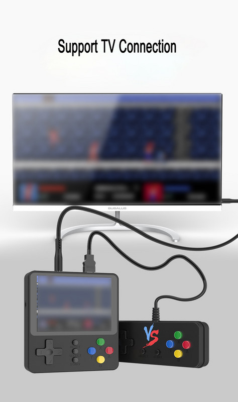 Nova retro ručna konzola za videoigre, 3-inčni LCD zaslon u boji, prijenosni mini 8-bitni player s 500 igrica, rođendanski darovi