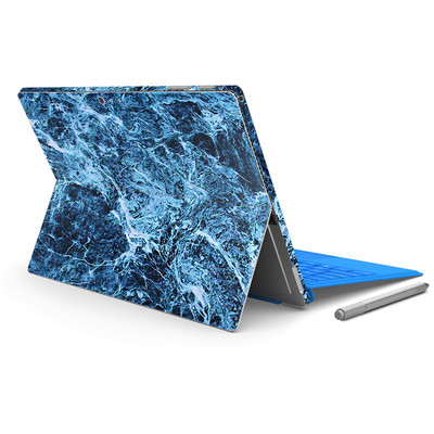 „Marbel“ dizaino „Micro Surface Pro 4“ Vinilinės dangos lipdukas „Surface pro 4“ dėklų lipdukas Planšetinio kompiuterio nešiojamojo kompiuterio lipdukas