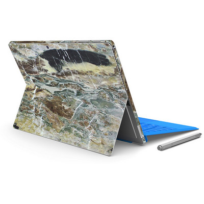 „Marbel“ dizaino „Micro Surface Pro 4“ Vinilinės dangos lipdukas „Surface pro 4“ dėklų lipdukas Planšetinio kompiuterio nešiojamojo kompiuterio lipdukas