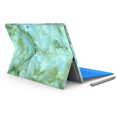 „Marbel“ dizaino „Micro Surface Pro 4“ Vinilinės dangos lipdukas „Surface pro 4“ dėklų lipdukas Planšetinio kompiuterio nešiojamojo kompiuterio lipdukas