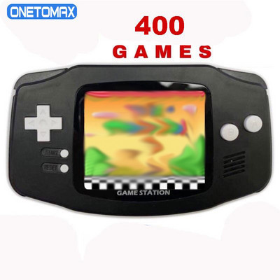 Videojáték konzol kézi játéklejátszó 400 játék emulátor AV kimenet Retro állomás kézi hordozható konzol ajándék