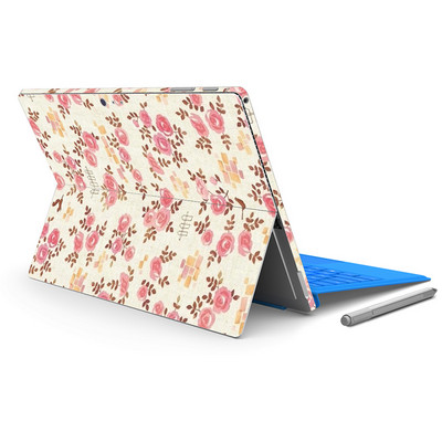 Cvjetni dizajn za Micro Surface Pro 4 Vinilna maska za Surface pro 4 maske Decal Tablet Naljepnica za prijenosno računalo