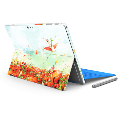 Cvjetni dizajn za Micro Surface Pro 4 Vinilna maska za Surface pro 4 maske Decal Tablet Naljepnica za prijenosno računalo