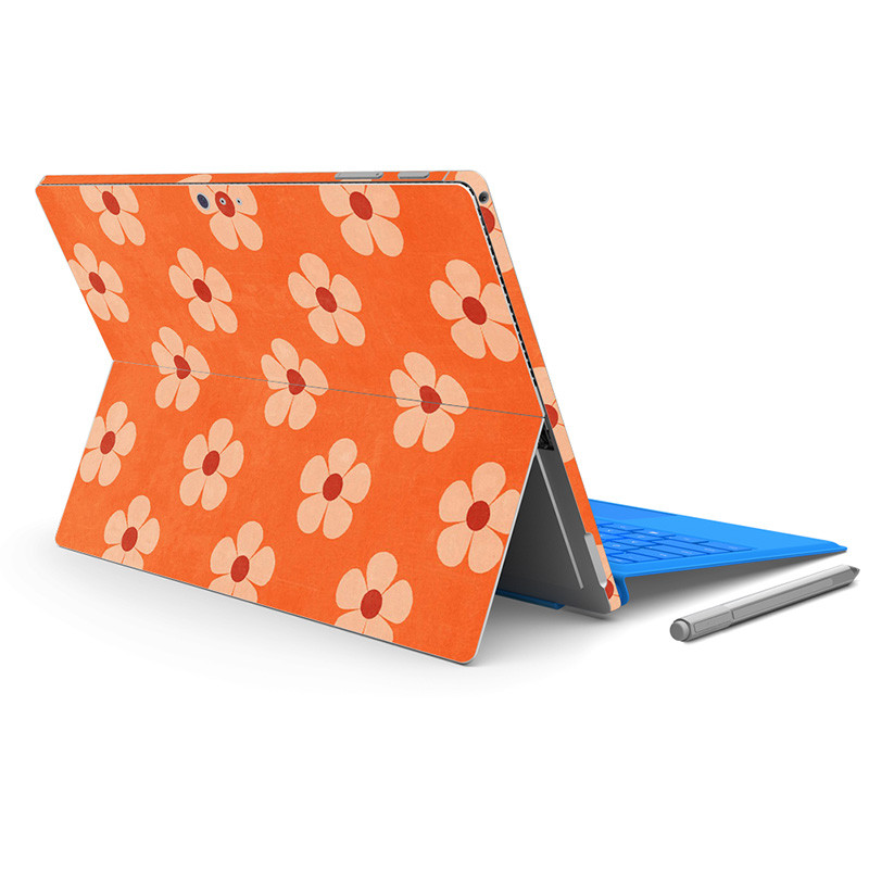 Cvjetni dizajn za Micro Surface Pro 4 Vinilna maska za Surface pro 4 maske Decal Tablet Naljepnica za prijenosno računalo