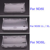 U rasutom stanju Plastic Clear Crystal Protective Hard Shell Skin Case Cover za 3DS New 3DS XL LL NDSL NDSI XL LL konzolu