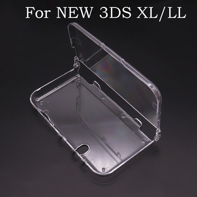 U rasutom stanju Plastic Clear Crystal Protective Hard Shell Skin Case Cover za 3DS New 3DS XL LL NDSL NDSI XL LL konzolu