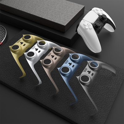 Gamepad dekoratív csík bőr tok csere Sony PS5 DualSense játékvezérlő fogantyúja középső ház héja