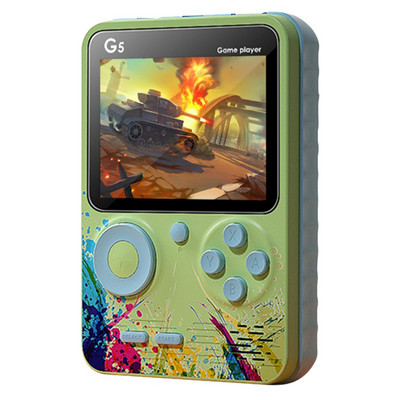 HFES G5 Retro konzola za videoigre, ručni igrač za igre, 3,0 inčni džepni kontroler za igre, ugrađeno 500 igara
