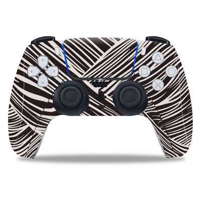 PS5/Playstation 5 kontroller bőréhez Gyönyörű érdekes PVC bőr Vinyl matrica matrica borító porálló védő matrica 1 db