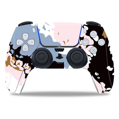 PS5/Playstation 5 kontroller bőréhez Gyönyörű érdekes PVC bőr Vinyl matrica matrica borító porálló védő matrica 1 db