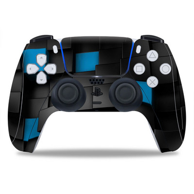 PS5/Playstation 5 kontroller bőréhez Gyönyörű érdekes PVC bőr Vinyl matrica matrica borító porálló védő matrica 1 db