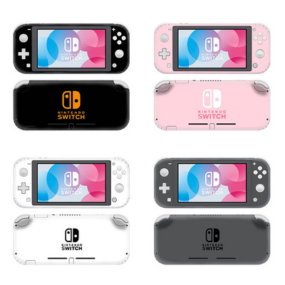 Vienkārša tīras krāsas NintendoSwitch ādas uzlīmes uzlīmes vāciņš Nintendo Switch Lite aizsargam Nintend Switch Lite ādas uzlīmei