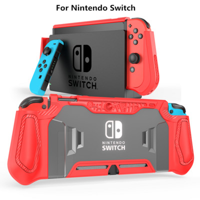 Eredeti LeYu Nintendo Switch házhoz Színes hideg penge esésgátló TPU puha borítású hátlap Nintendo Switchhez oled tok
