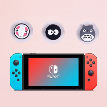 4Pcs калъф за джойстик за Nintendo Switch OLED Lite Joycon Cap Game Console Joy Cons Protector Controller Grip Thumbstick Cover
