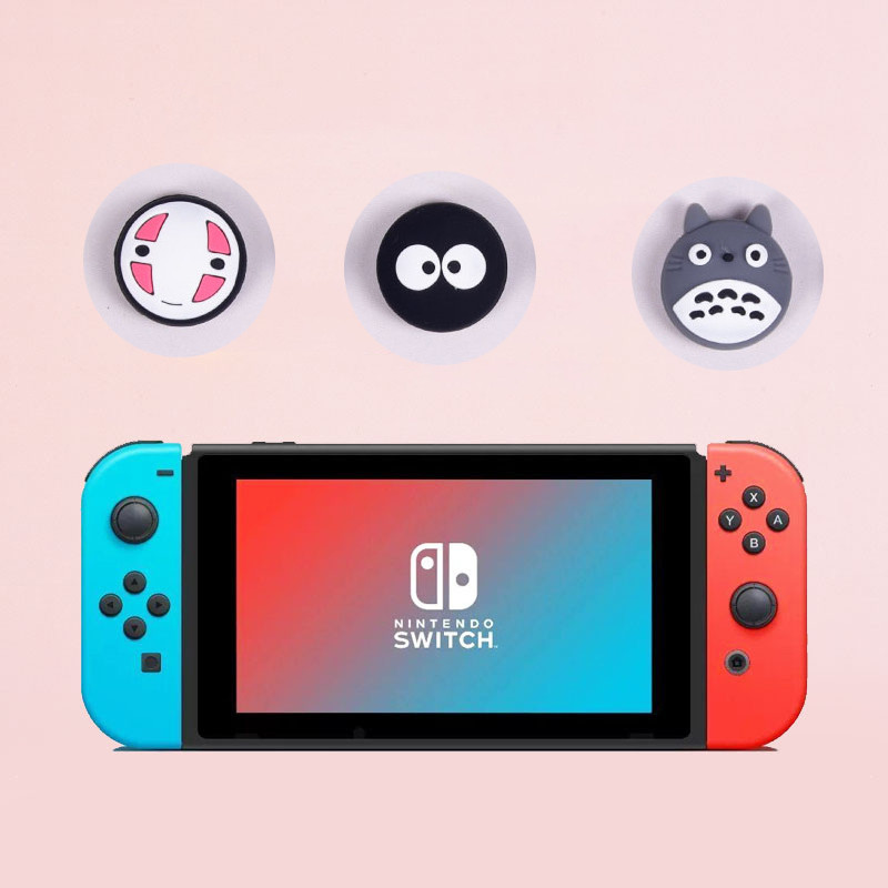 4Pcs Joystick torbica za Nintendo Switch OLED Lite Joycon Cap Igraća konzola Joy Cons Protector Controller Grip Poklopac Thumbstick