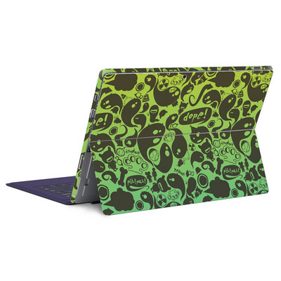 Klassz dizájn Micro Surface Pro 3 Vinyl skin matricához Vissza Full Decal Tablet notebook Matrica Surface Pro 3 matricához