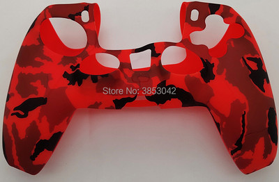 Puha szilikon zselé gumi tokburkolat DualSense PS5 vezérlő védőtok Sony PS5 játékpad fogantyú burkolata vízátvitelhez