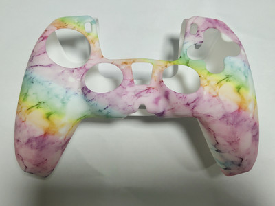 Puha szilikon zselé gumi tokburkolat DualSense PS5 vezérlő védőtok Sony PS5 játékpad fogantyú burkolata vízátvitelhez