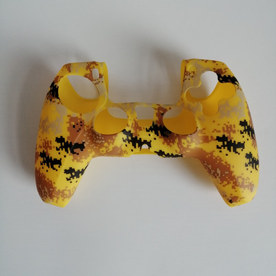 Puha szilikon zselé gumi tokburkolat DualSense PS5 vezérlő védőtok Sony PS5 játékpad fogantyú burkolata vízátvitelhez