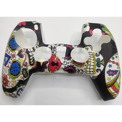 Puha szilikon zselé gumi tokburkolat DualSense PS5 vezérlő védőtok Sony PS5 játékpad fogantyú burkolata vízátvitelhez