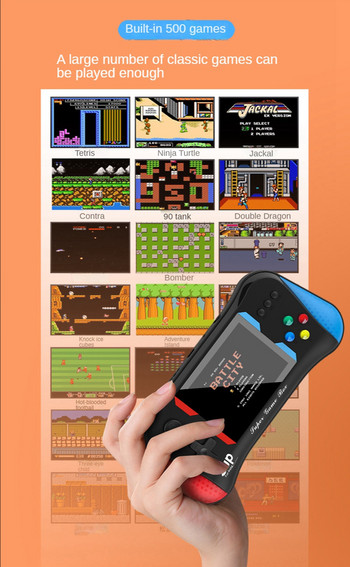 Ρετρό SUP Κονσόλα παιχνιδιών βίντεο X7M Χειρός παίκτης παιχνιδιών 3,5 ιντσών φορητό μίνι ηλεκτρονικό μηχάνημα Gamepad Ενσωματωμένο σε 500 παιχνίδια #20
