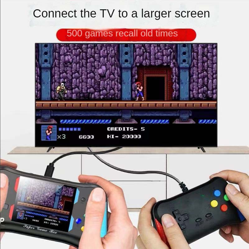 Retro SUP konzola za videoigre X7M Ručni igrač za igre 3,5 inčni prijenosni mini elektronički uređaj Gamepad ugrađen u 500 igara #20