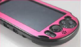 Műanyag + alumínium kemény tok borító bőrvédő burkolat PSV PS Vita 2000-hez