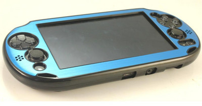 Műanyag + alumínium kemény tok borító bőrvédő burkolat PSV PS Vita 2000-hez