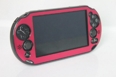 Műanyag + alumínium kemény tok borító bőrvédő burkolat PSV PS Vita 2000-hez