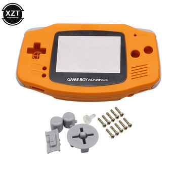 Нова пълна обвивка на корпуса за Nintendo Gameboy GBA Shell Hard Case със смяна на лещите на екрана за корпус на конзолата Gameboy Advance