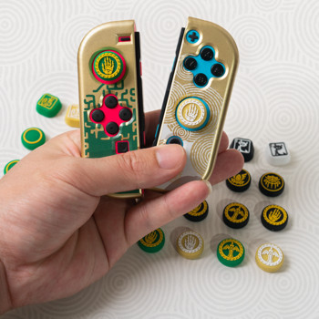 Най-новият контролер за игри Силиконова мека капачка за ръкохватка Thumb Stick Капак на джойстика за Switch Oled/Lite Joy-con Thumbstick Case Protector