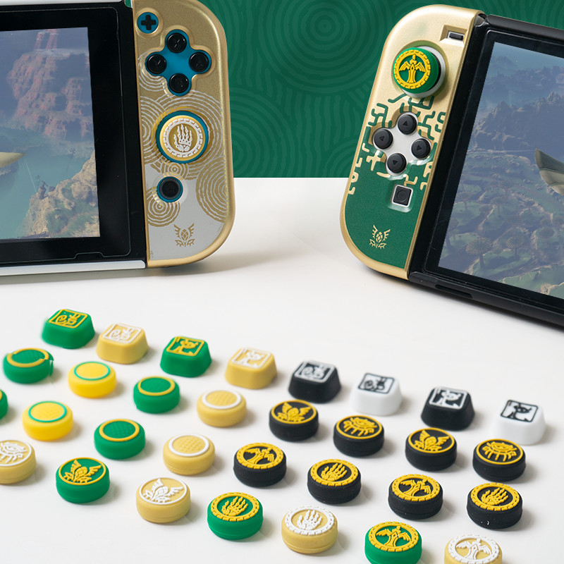 Cel mai nou controler de joc din silicon moale capac de prindere capac Joystick pentru comutator Oled/Lite Joy-con Protector de carcasă