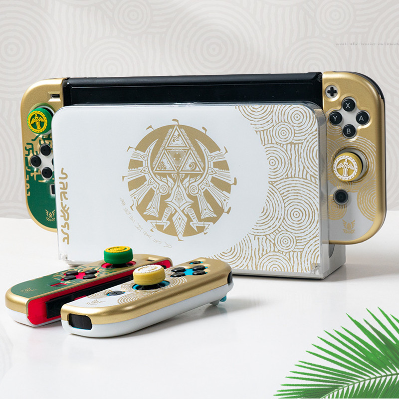 Cel mai nou controler de joc din silicon moale capac de prindere capac Joystick pentru comutator Oled/Lite Joy-con Protector de carcasă