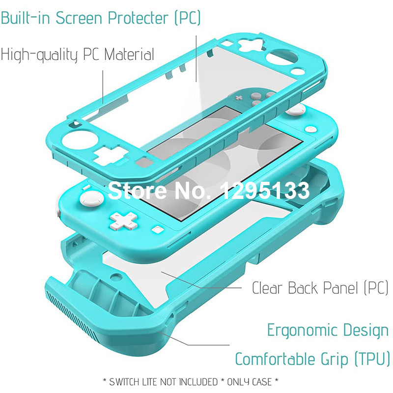 Novo za Nintend Switch Lite Protection Shell Case Cover za Nintendoswitch Lite Grip Holder Case