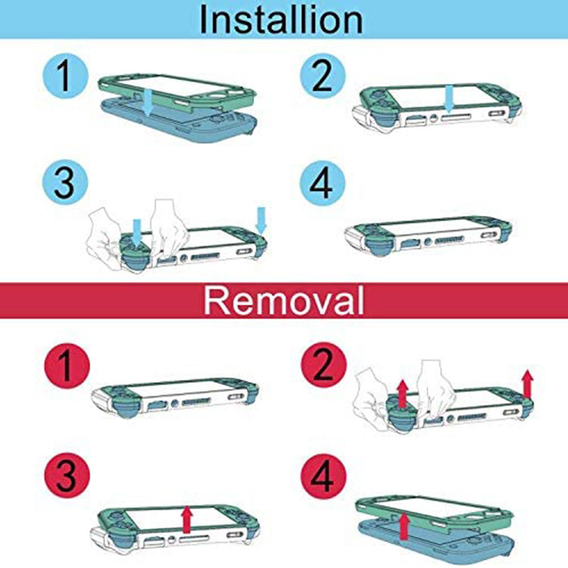 Novo za Nintend Switch Lite Protection Shell Case Cover za Nintendoswitch Lite Grip Holder Case