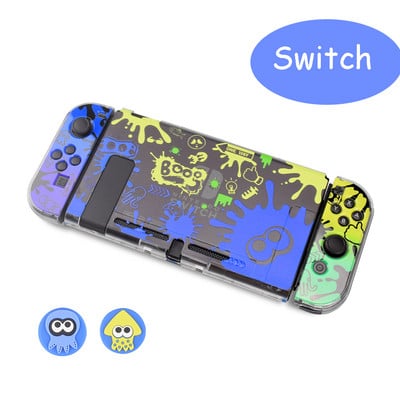Ns Oled Hard Shell kaitsekonsooli tagakaane doki sõbralik kukkumisvastane nahaümbris Nintendo Switchile Oled Ns Joycon