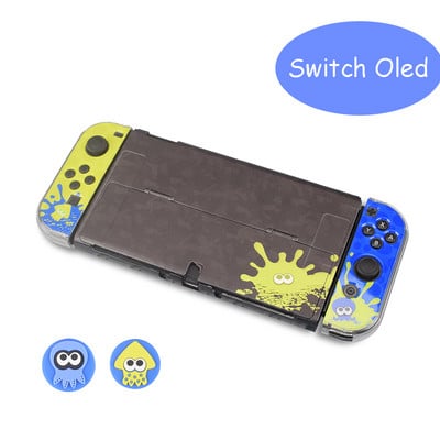 Ns Oled Hard Shell kaitsekonsooli tagakaane doki sõbralik kukkumisvastane nahaümbris Nintendo Switchile Oled Ns Joycon