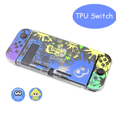 Ns Oled Hard Shell kaitsekonsooli tagakaane doki sõbralik kukkumisvastane nahaümbris Nintendo Switchile Oled Ns Joycon