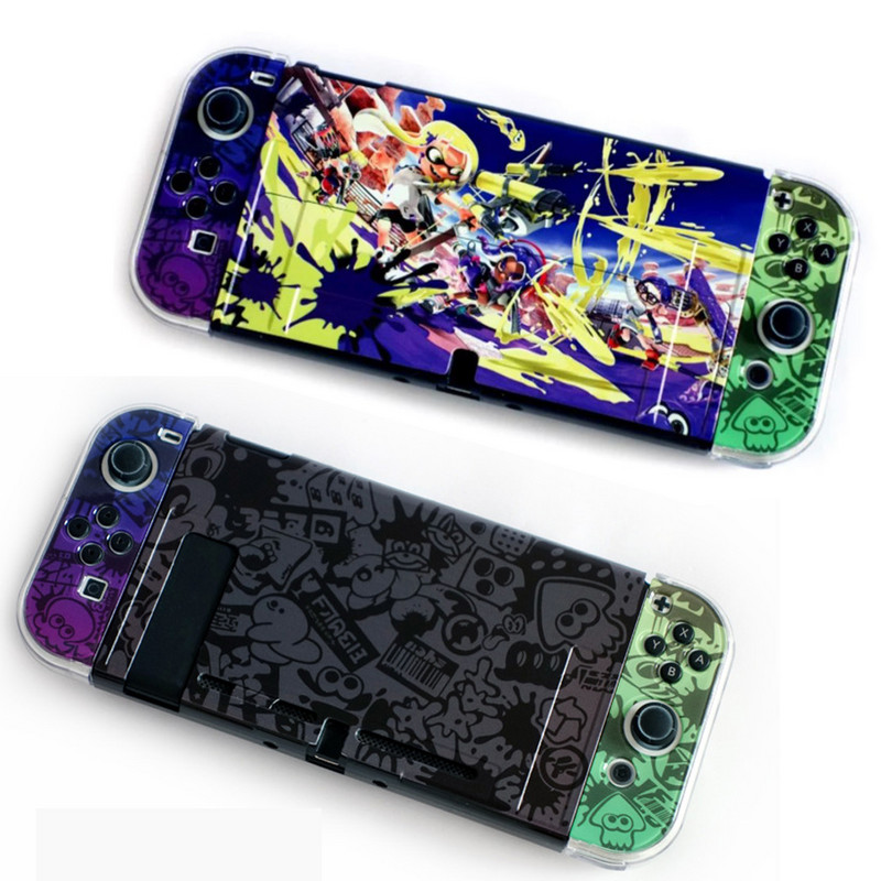 Ns Oled Hard Shell kaitsekonsooli tagakaane doki sõbralik kukkumisvastane nahaümbris Nintendo Switchile Oled Ns Joycon