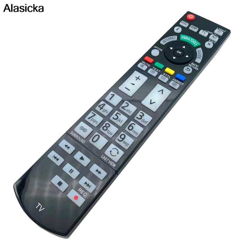 N2QAYB000715 Csere távirányító Panasonic N2QAYB000715 TX-L42ETW50 TX-P50VT50B TX-P50ST30B LED 3D TV-hez