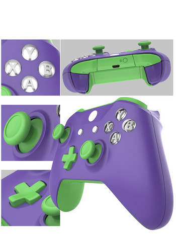 Обвивка на корпуса DATA FROG за Xbox One Slim Controller Пълна резервна обвивка ABXY бутони Комплект за Controle Xbox One S аксесоари