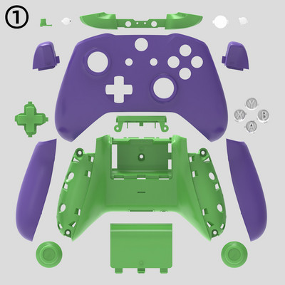 Kućište DATA FROG za Xbox One Slim Controller Kompletna zamjenska školjka ABXY gumbi Set za Controle Xbox One S Dodaci