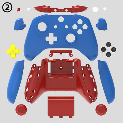 Kućište DATA FROG za Xbox One Slim Controller Kompletna zamjenska školjka ABXY gumbi Set za Controle Xbox One S Dodaci