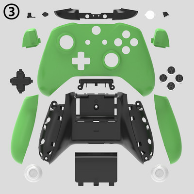 Kućište DATA FROG za Xbox One Slim Controller Kompletna zamjenska školjka ABXY gumbi Set za Controle Xbox One S Dodaci