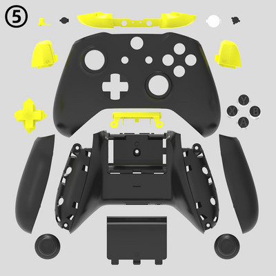 Kućište DATA FROG za Xbox One Slim Controller Kompletna zamjenska školjka ABXY gumbi Set za Controle Xbox One S Dodaci