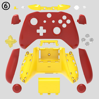 Kućište DATA FROG za Xbox One Slim Controller Kompletna zamjenska školjka ABXY gumbi Set za Controle Xbox One S Dodaci