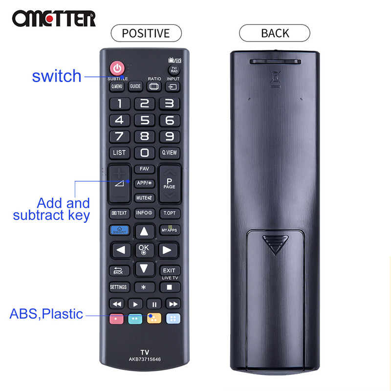 Za LG SMART TV daljinski upravljač AKB73715646 24MT35S 27MT55S 24MT35S-PZ 24MT55S-PZ 27MT55S-PZ 29MT31S-PZ