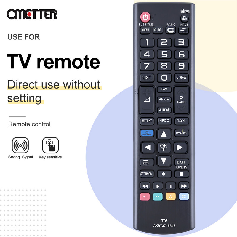 Za LG SMART TV daljinski upravljač AKB73715646 24MT35S 27MT55S 24MT35S-PZ 24MT55S-PZ 27MT55S-PZ 29MT31S-PZ