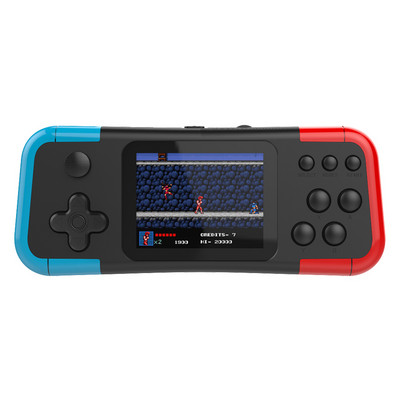 Kézi játékkonzol hordozható videojáték-konzol 3D joystickkal 3,0 hüvelykes 666 klasszikus játékok, lítium akkumulátoros gyermekajándék